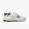 New Balance MADE In USA U990TC4 Calcium / Forest Green - Low Top  4