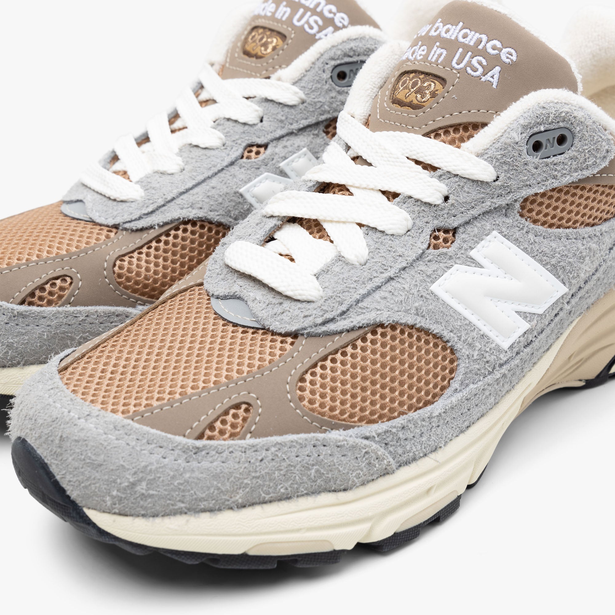 New Balance U993GG Made in USA Gris Fonce Bois Flotte Livestock