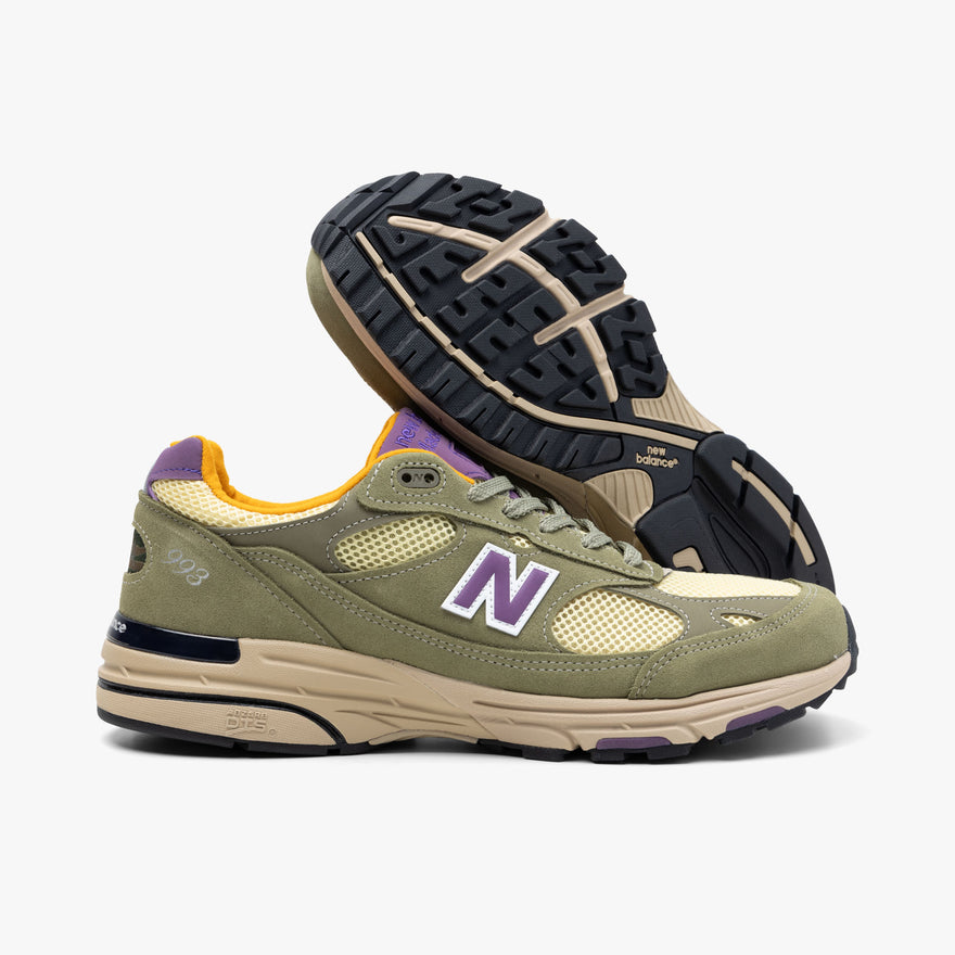 New Balance MADE in USA U993OL Olive Leaf Maize Livestock