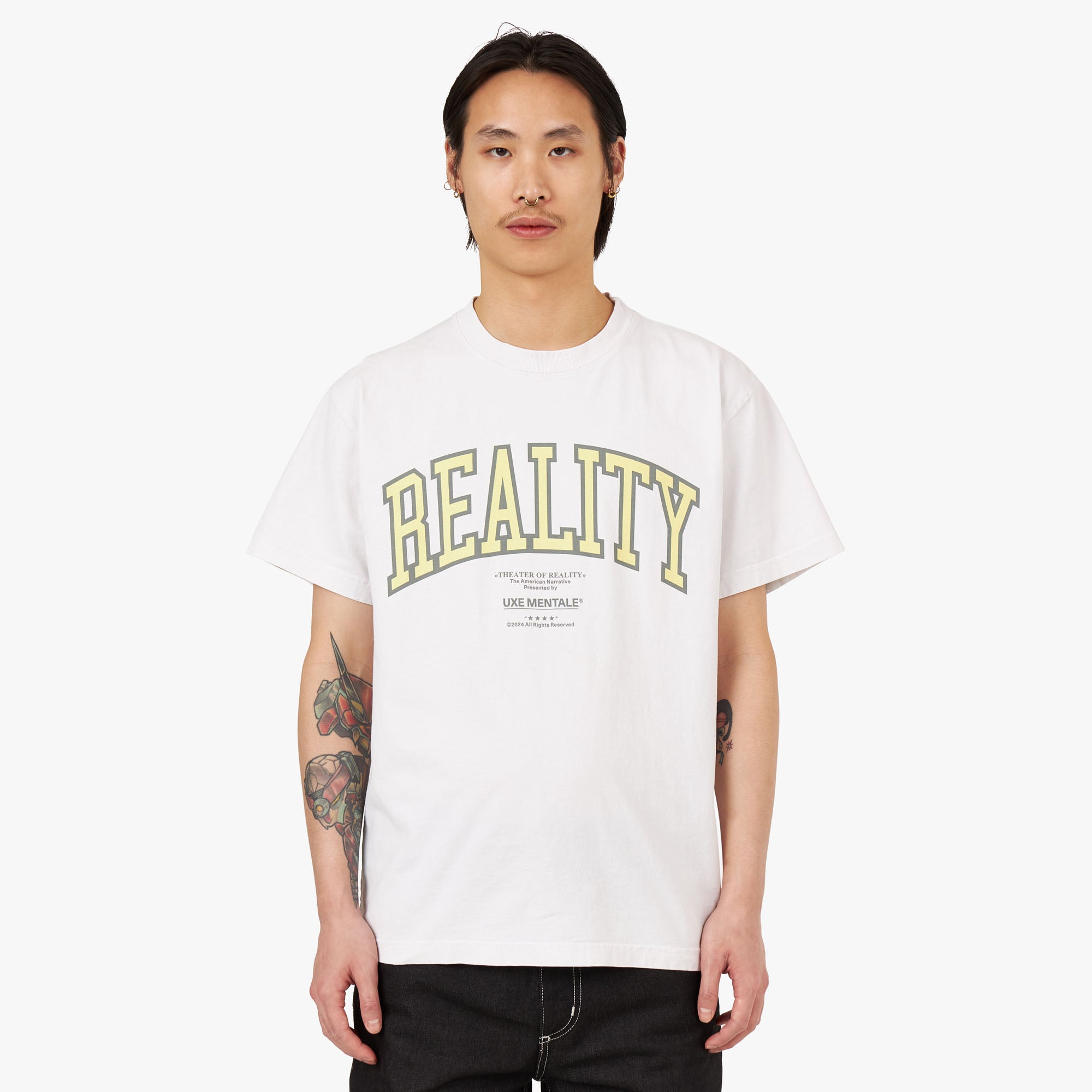 UXE Mentale Reality T-shirt / Off White 1