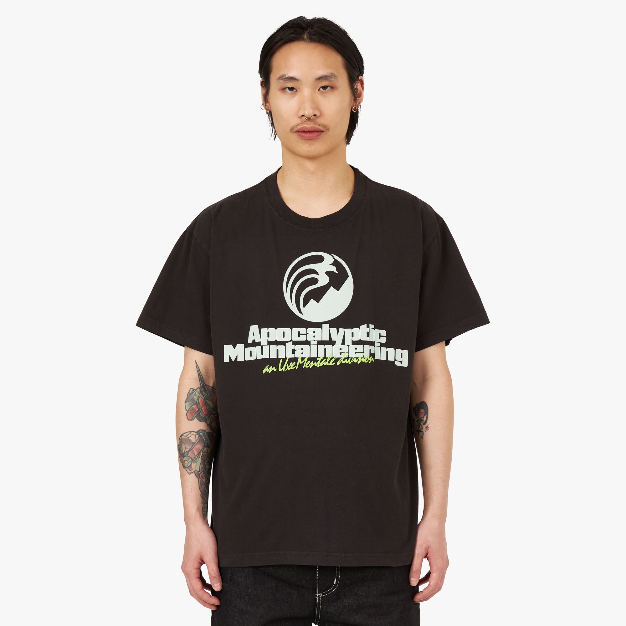 UXE Mentale Apocalyptic Mountaineering T-shirt / Black 1