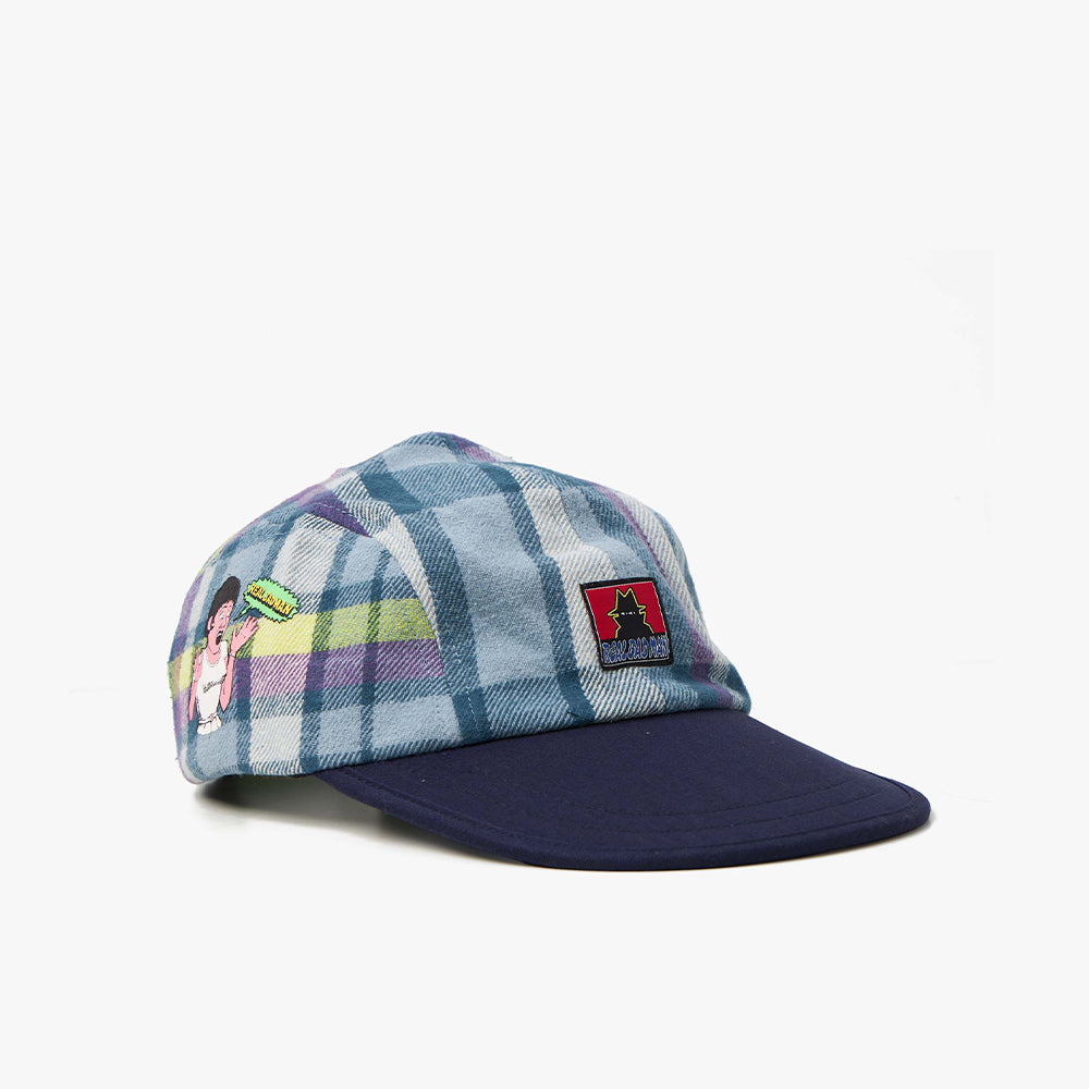Real Bad Man Flannel Hat Blue / Green 1
