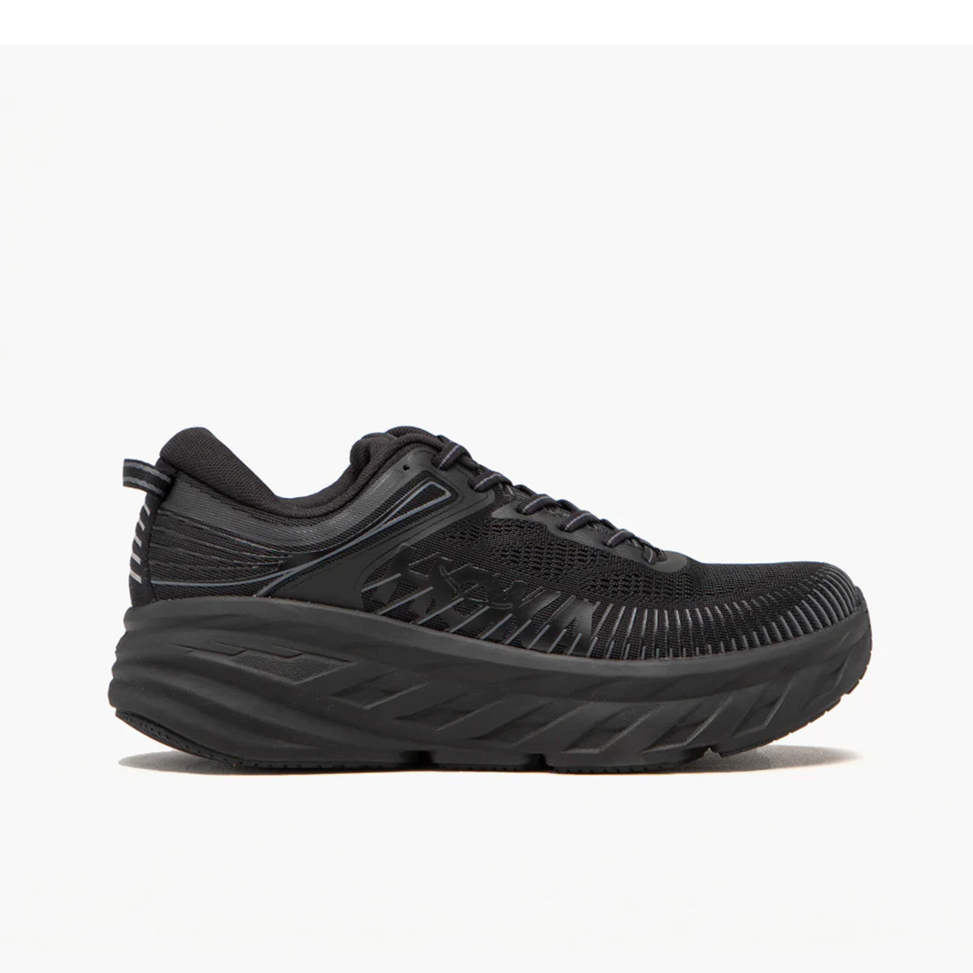 Hoka One One Bondi 7 Noir / Noir - Low Top  1