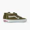Vans Vault OG Sk8-Mid LX Canvas Suede Green / White - Low Top  4