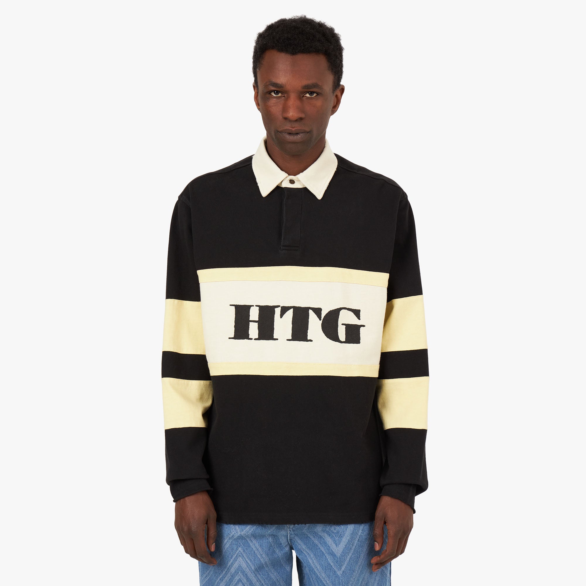Honor The Gift Oversized Rugby Black Livestock