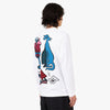 by Parra Wine and Books Long Sleeve T-shirt / White 3