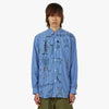 Junya Watanabe MAN x Jean-Michel Basquiat Shirt / Blue 1
