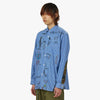 Junya Watanabe MAN x Jean-Michel Basquiat Shirt / Blue 2