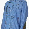 Junya Watanabe MAN x Jean-Michel Basquiat Shirt / Blue 4