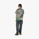 Junya Watanabe MAN x Levi's Print Pants / Blue 4