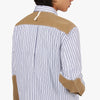 Junya Watanabe MAN Cotton Stripe Shirt White / Navy 6