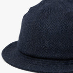 Palmes Wool Bucket Hat / Navy 4