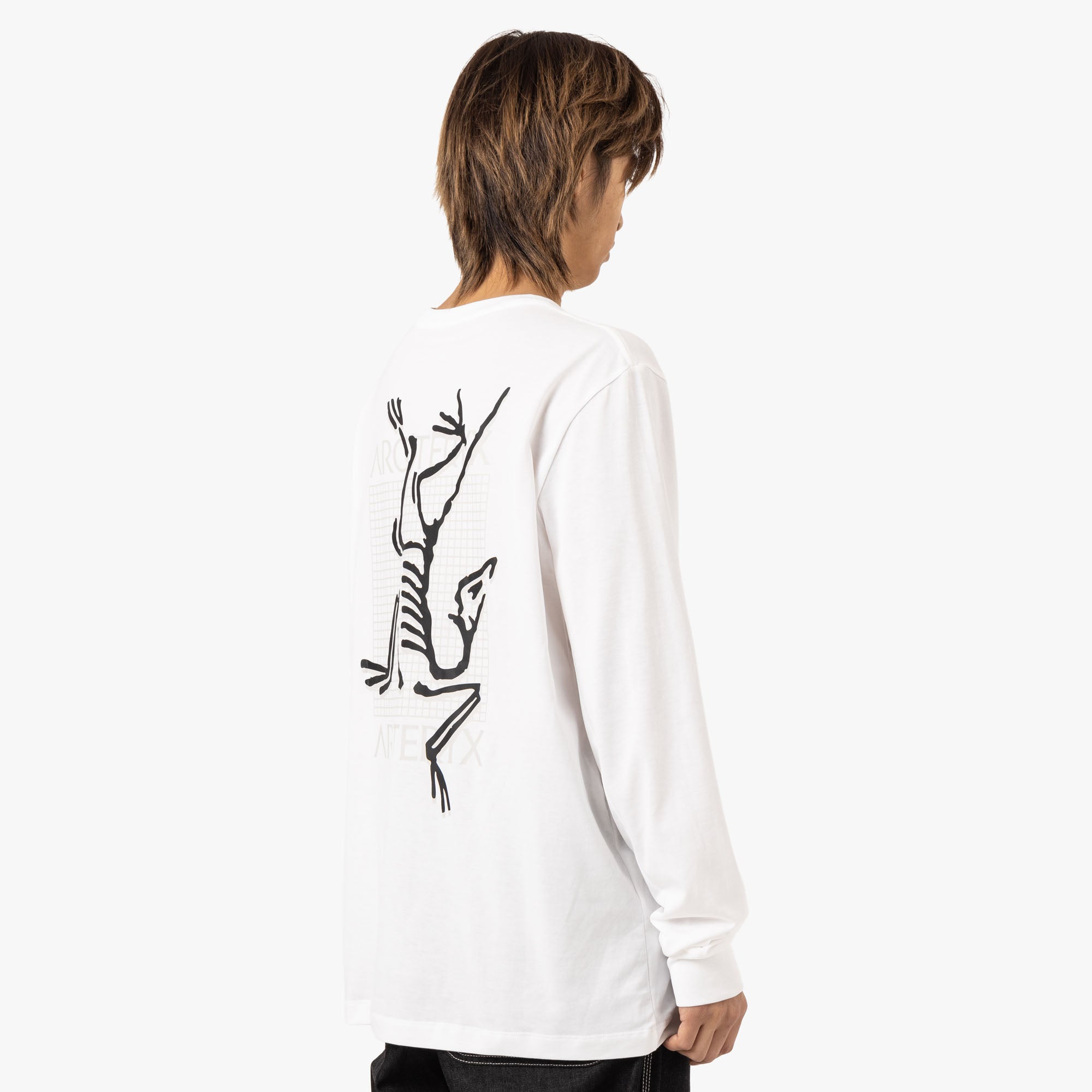 ARC TERYX Arc Multi Bird Logo SS White Light shop