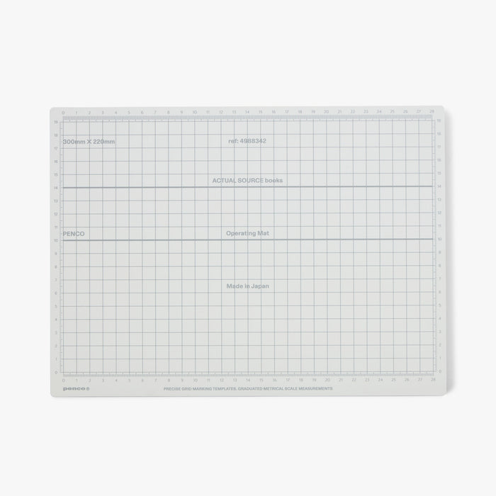 Actual Source + Penco ZZ411 Cutting Mat A4 Grey / Silver 1