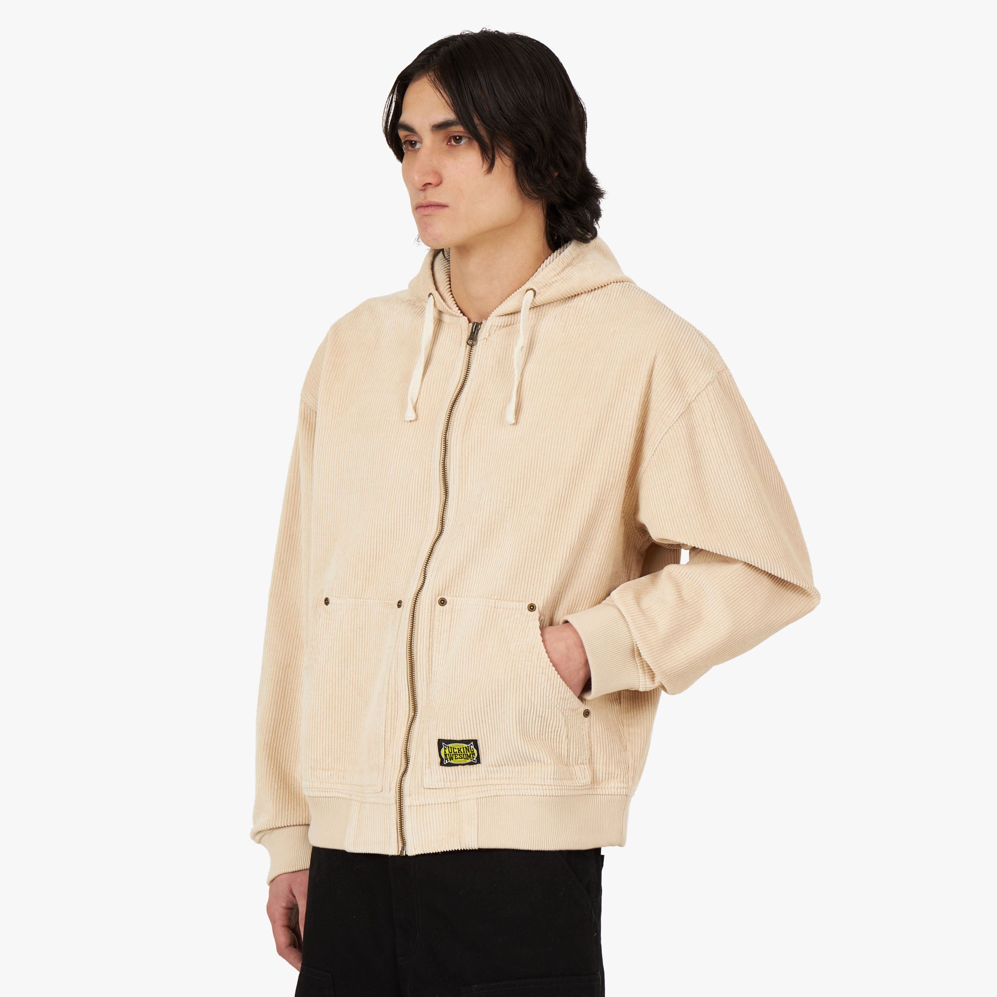 Cream corduroy jacket best sale