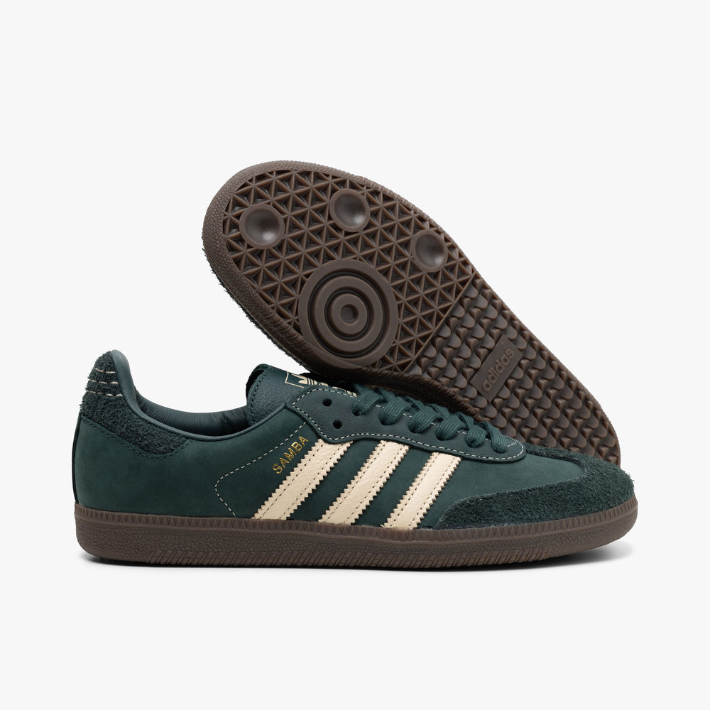 adidas Originals Femmes Samba OG Sable Cristallin Vert Mineral Livestock
