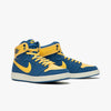 Jordan 1 KO Bleu Pur / Or Topaze - Voile - Low Top  3