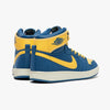 Jordan 1 KO Bleu Pur / Or Topaze - Voile - Low Top  4