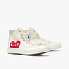 Converse x COMME des GARÇONS PLAY Chuck Taylor Hi / Off White - High Top  3