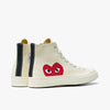 Converse x COMME des GARÇONS PLAY Chuck Taylor Hi / Off White - High Top  4
