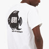 Sci-Fi Fantasy Fish Pocket T-shirt / White 5