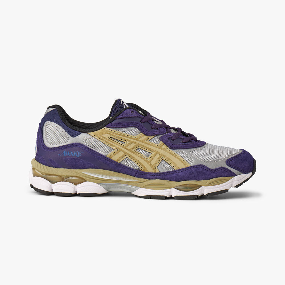 ASICS x Awake NY Gel-NYC Pure Silver / Gothic Grape - Low Top  1