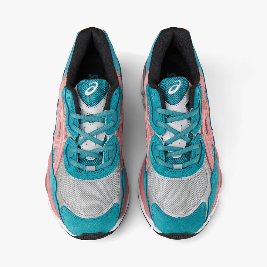 ASICS x Awake NY Gel-NYC Pure Silver / Green Blue Slate – Livestock