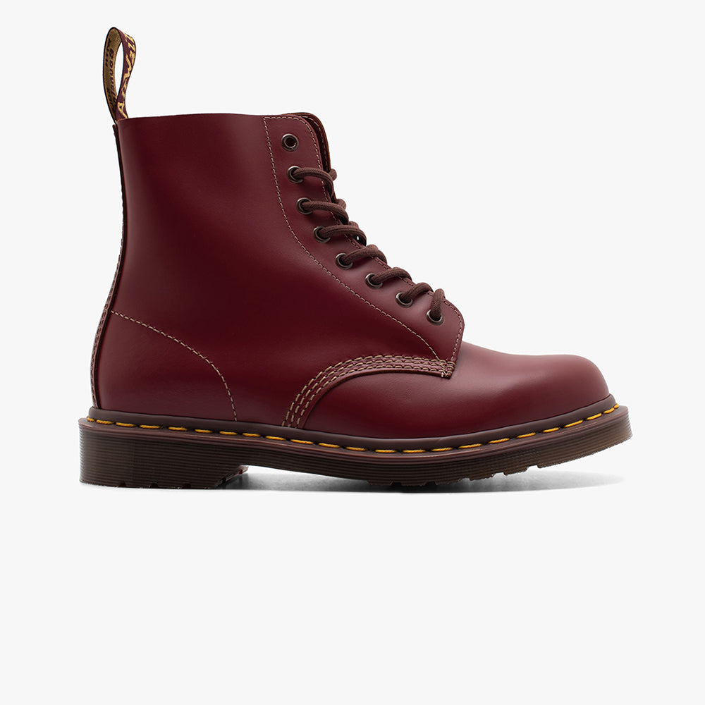 Dr. Martens Made in England Vintage 1460 Boot / Oxblood Quilon - Low Top  1