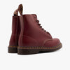 Dr. Martens Made in England Vintage 1460 Boot / Quilon couleur sang de bœuf - Low Top  4