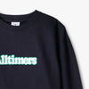 Alltimers Embroidered Broadway Crewneck / Navy 2