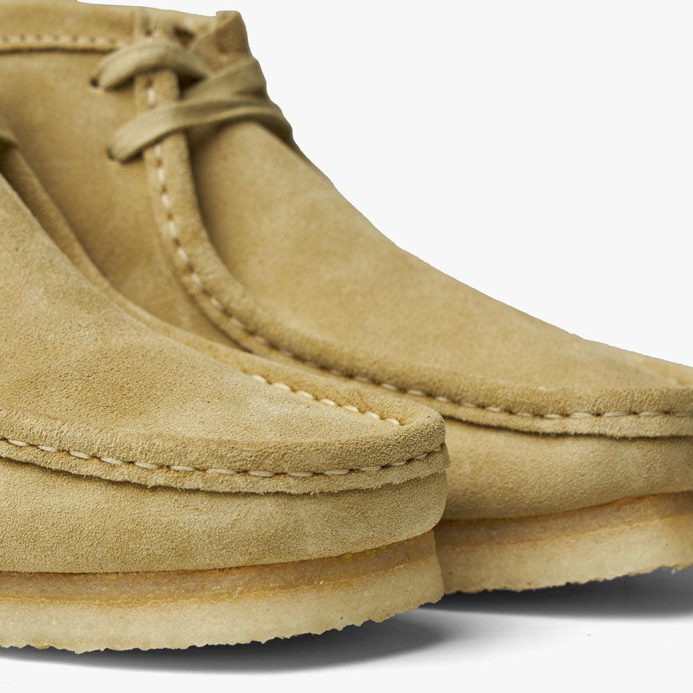 Clarks wallabee boot brown suede hot sale