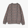BEAMS PLUS Check Mohair Cardigan / Grey 5