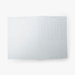 Carnet à grille 4MM d'Actual Source / Bleu  4
