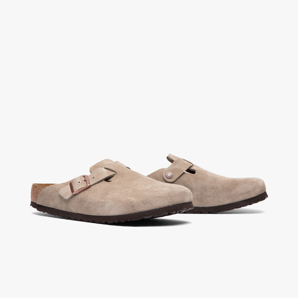 Birkenstock Boston Soft Footbed Taupe Livestock