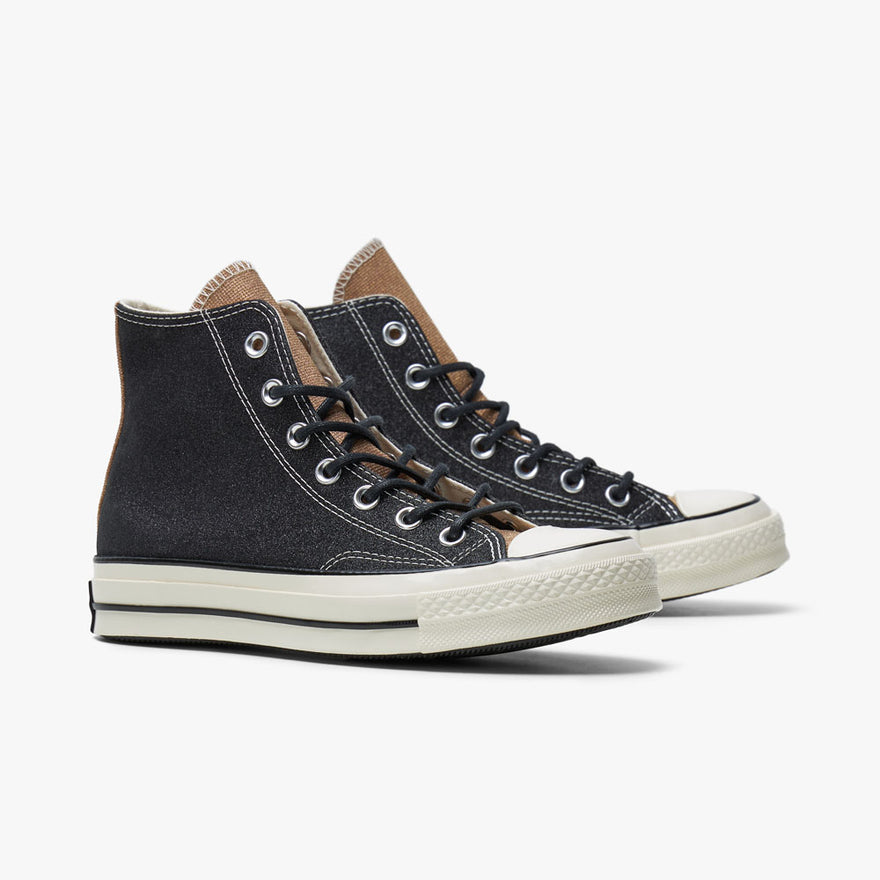 Converse store blanche pailletée