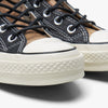 Converse Women's Chuck 70 Glitter Hi Black / Gold - Egret - High Top  6
