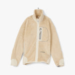 and wander High Loft Fleece Jacket / Off White 4