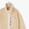 and wander High Loft Fleece Jacket / Off White 6
