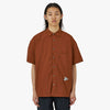 and wander UV Coupe Stretch T-Shirt / Brun 1