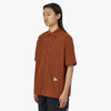 and wander UV Coupe Stretch T-Shirt / Brun 2
