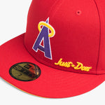 Just Don x New Era Los Angeles Angels Hat / Red 4
