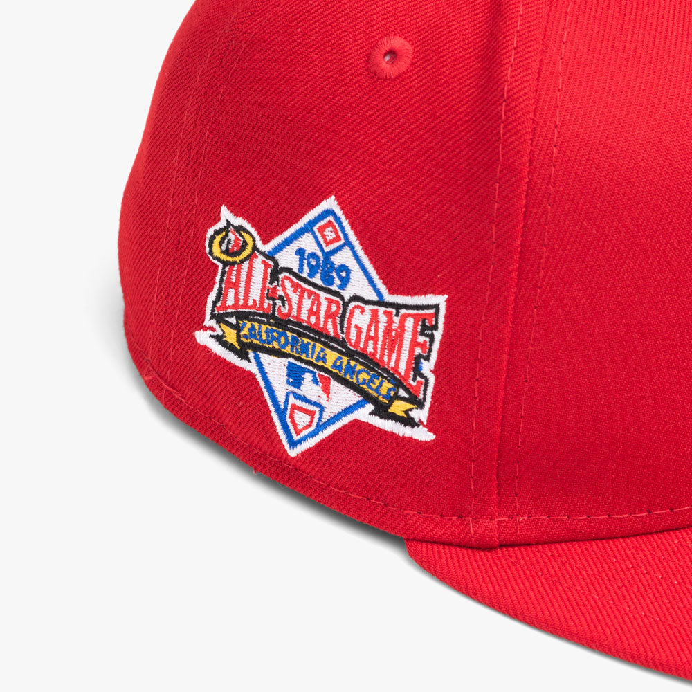 Just Don x New Era Los Angeles Angels Hat Red
