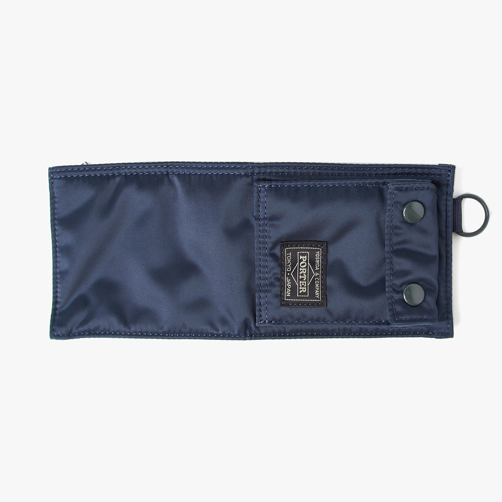 PORTER TANKER POCKET WALLET(M) アイアンブルー TANKER(タンカー) POCKET WALLET | 吉田カバンホームページ