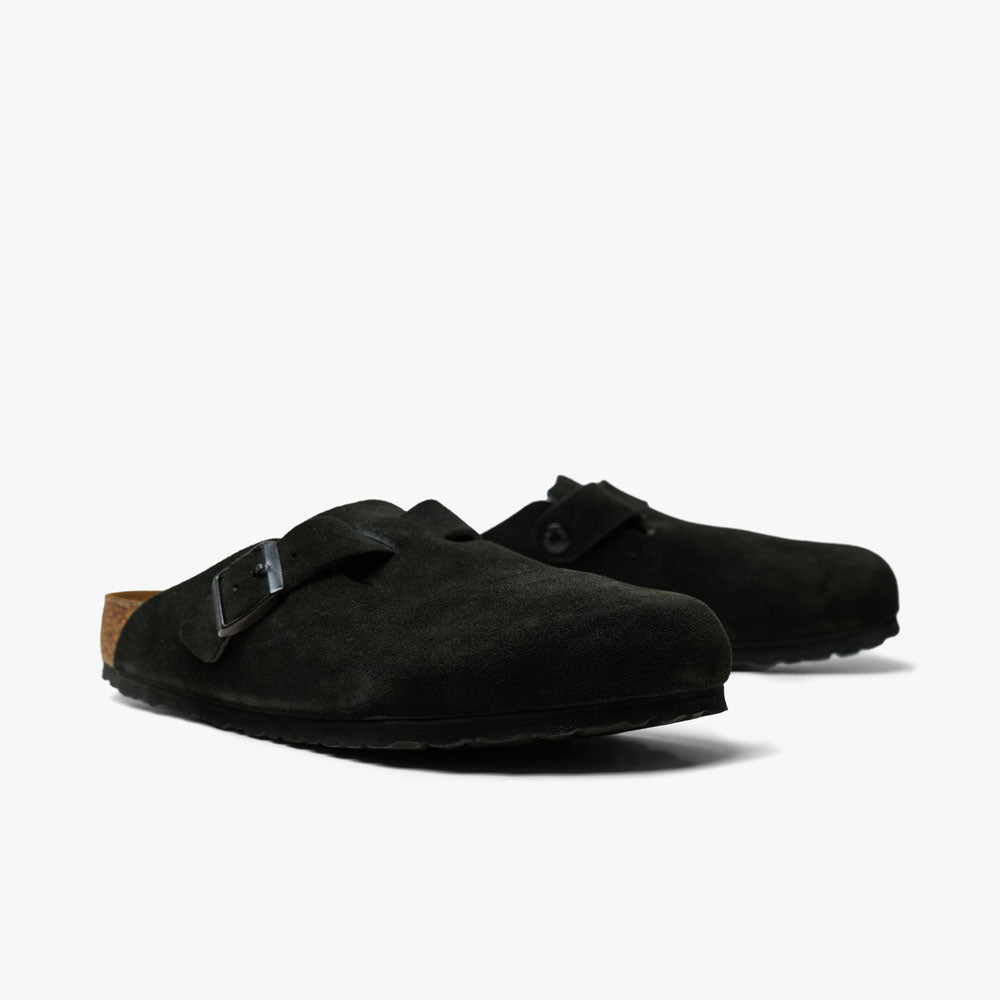 Birkenstock Boston Suede / Black – Livestock