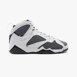 Jordan 7 Retro GS White / Varsity Purple - Flint Grey   1