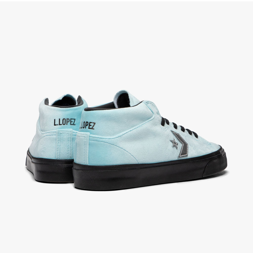 Converse x Fucking Awesome Louie Lopez Pro Mid Teinte cyan Noir