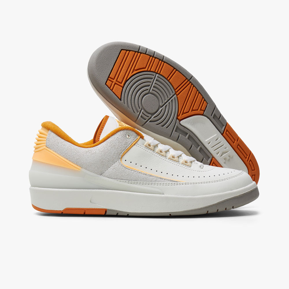 Jordan 2 Retro Low Sail / Melon Tint - Light Curry