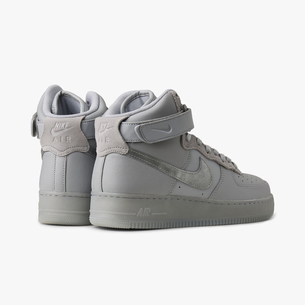Nike Air Force 1 High 07 PRM Wolf Grey Metallic Silver Volt Livestock