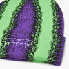Fucking Awesome - Tuque à revers dégradé violet / vert 3