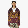 Fucking Awesome Hairy Water Cardigan / Marron AOP 1